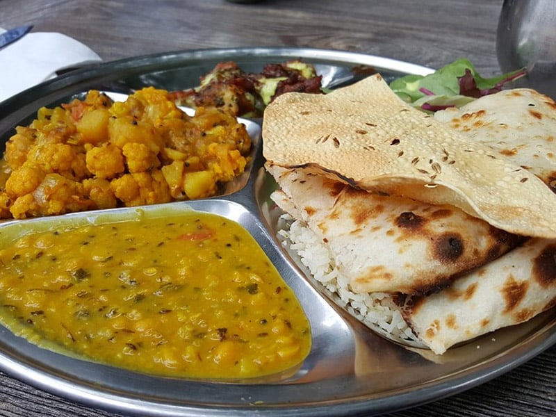comidas típicas da Índia