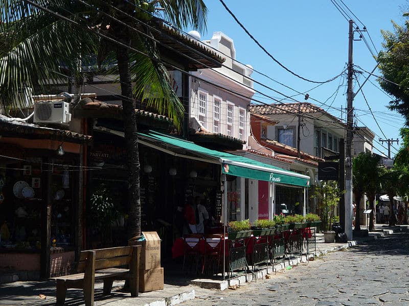 rua das pedras em búzios