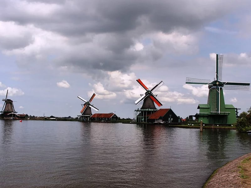 zaanse schans holanda