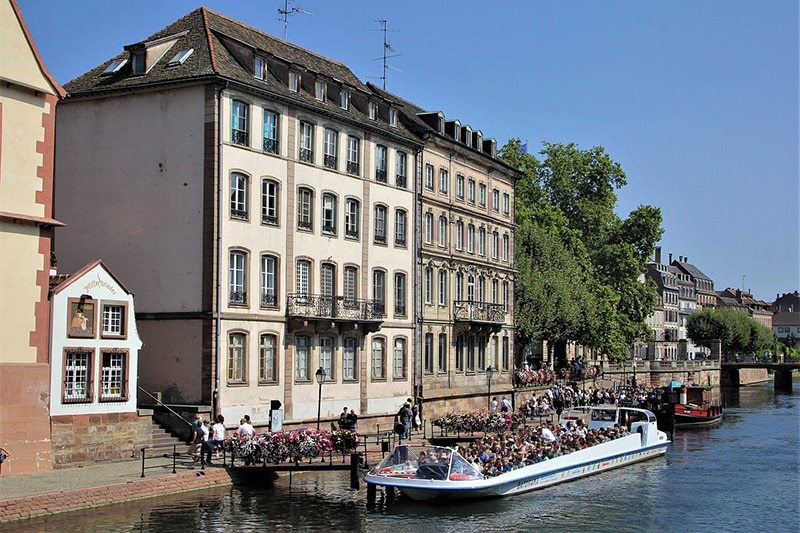 Passeio de barco Estrasburgo