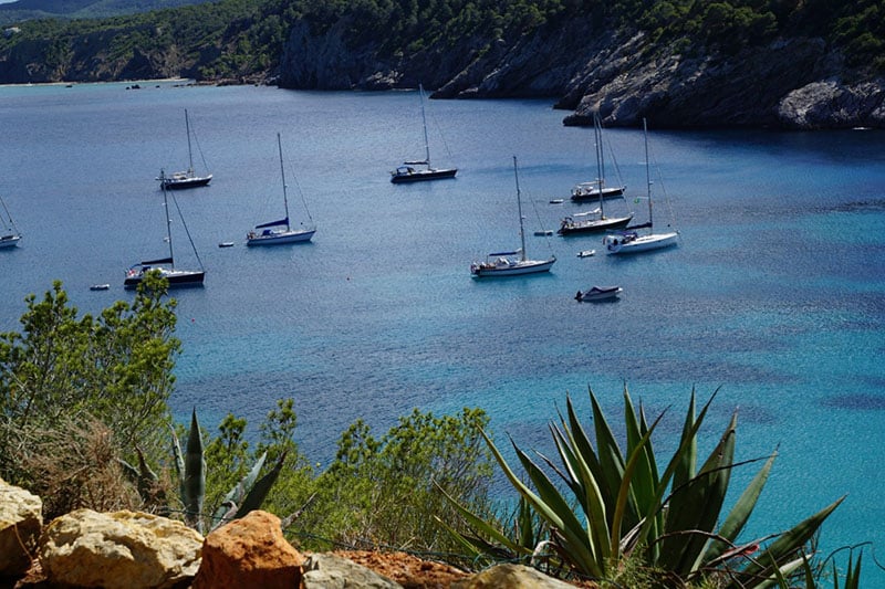 passeios de barco por Menorca nas Ilhas Baleares