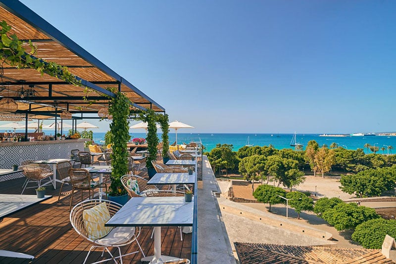 Hotel com vista para o mar em Maiorca