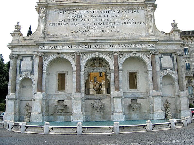 Fontana dell’Acqua Paola