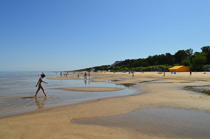 praias na Letônia Arredores de Riga