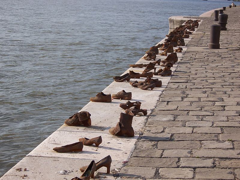 Memorial do Holocausto em Budapeste onde fica