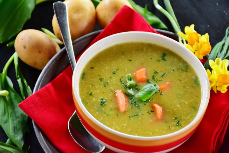 Comidas típicas da Finlândia sopa