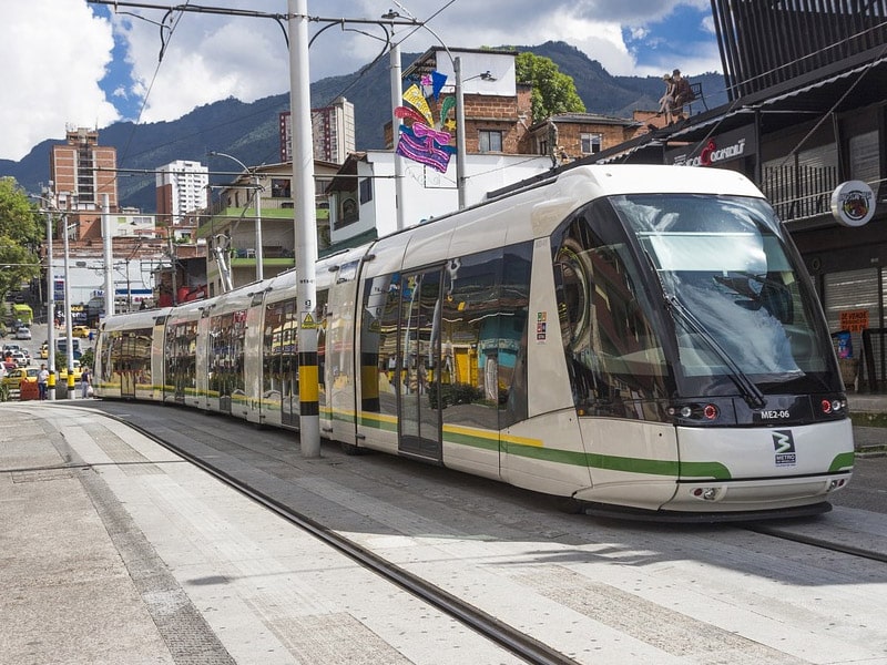 bilhete de metrô em medellin