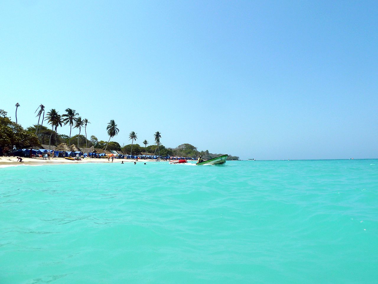 Excursão para Playa Blanca Colômbia