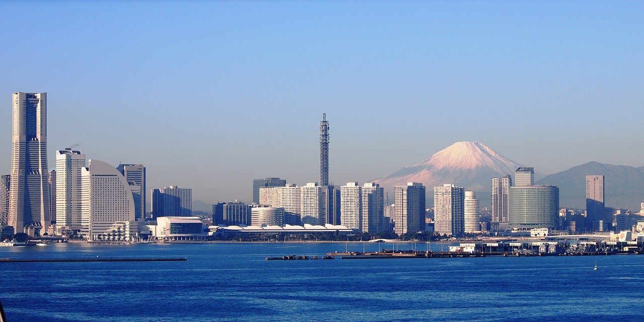 Yokohama Japão Monte Fuji Japão