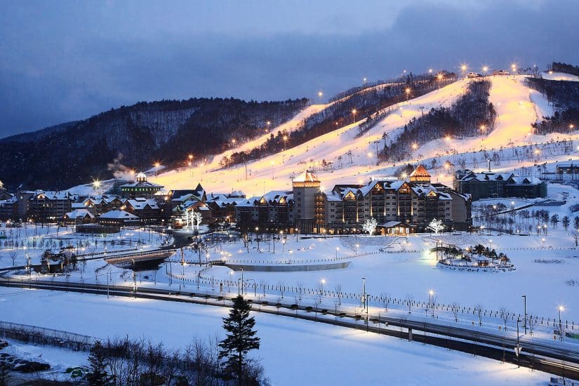 Inverno na Coreia do Sul Pyeongchang Coreia do Sul