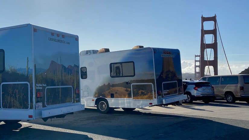 onde estacionar motorhome em san Francisco