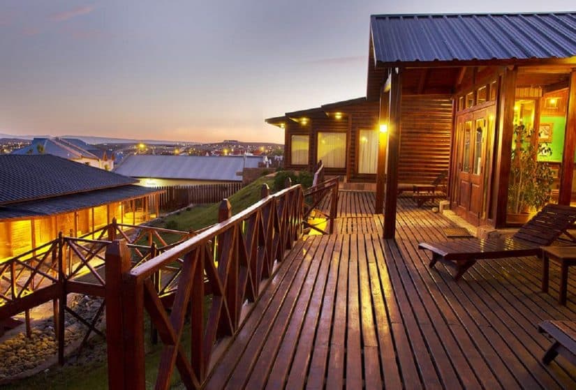 Hotéis na neve na Argentina estilo boutique hospedagem em El Calafate