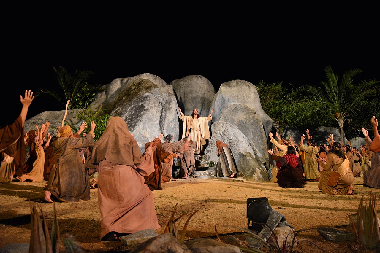 Espetáculo no Teatro de Nova Jerusalém 