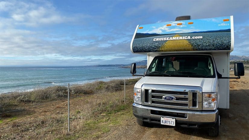 Roteiro de motorhome na Califórnia los angeles