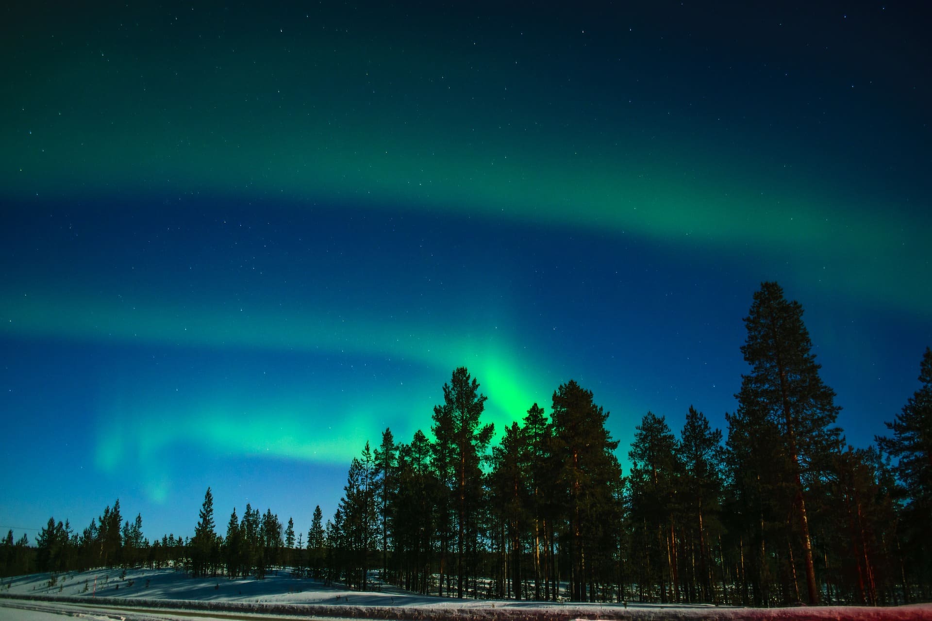 Aurora Boreal na Lapônia Aurora Boreal Finlândia