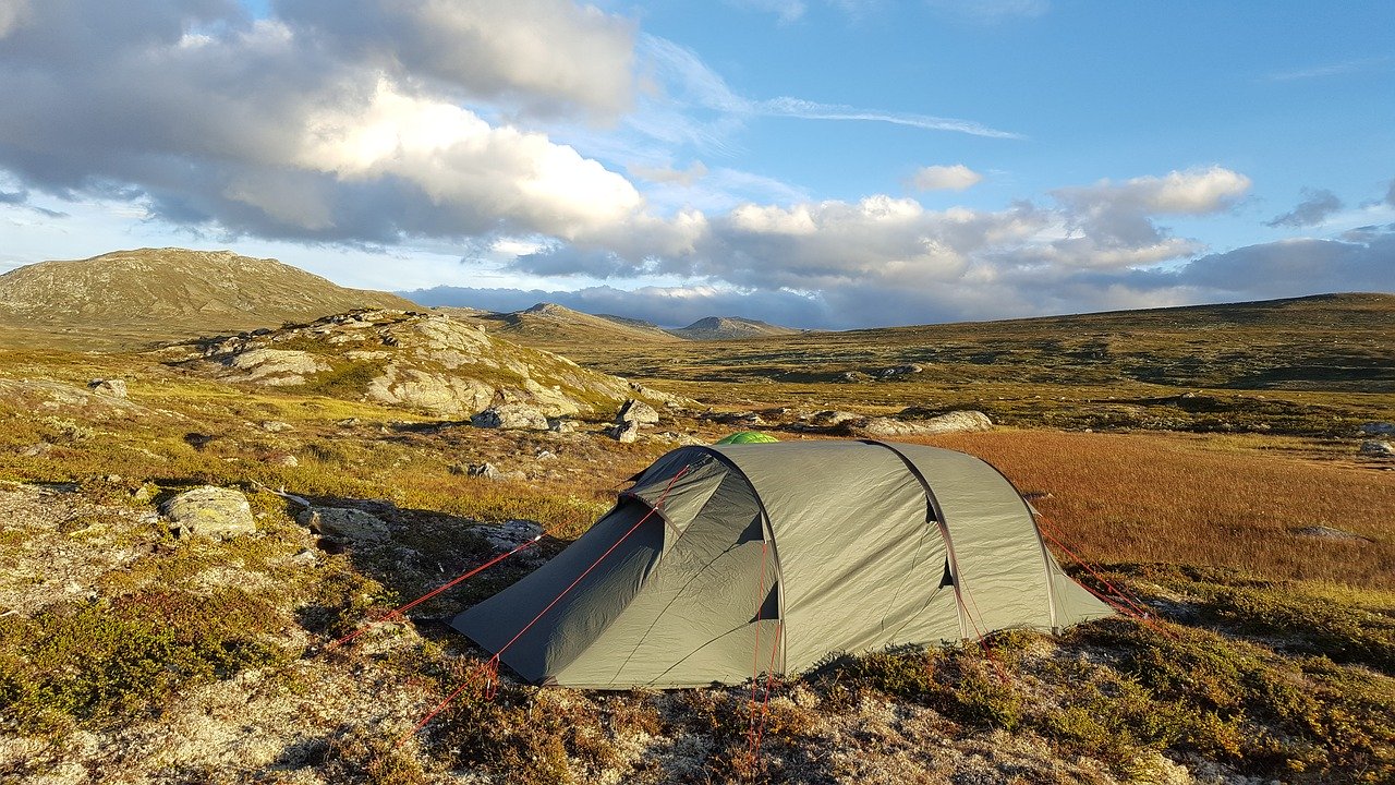 Camping na montanha Camping Selvagem o que é