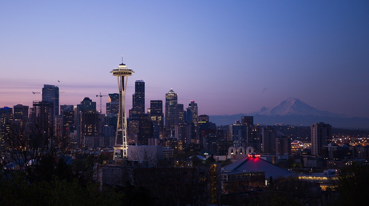 space needle em Seattle