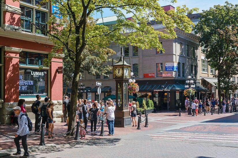 Tour gastronômico em Gastown