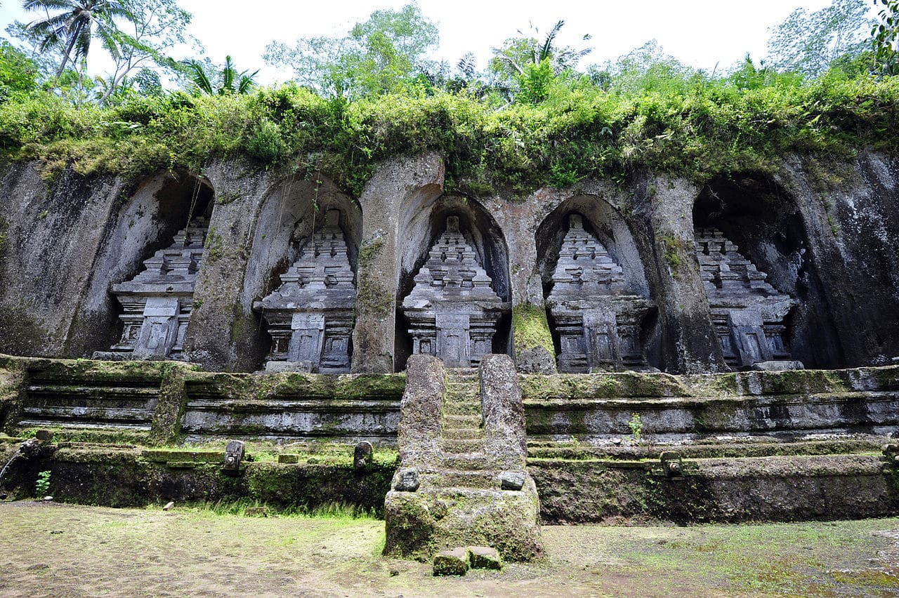 Templo Gunung Kawi passeios na Indonésia templos