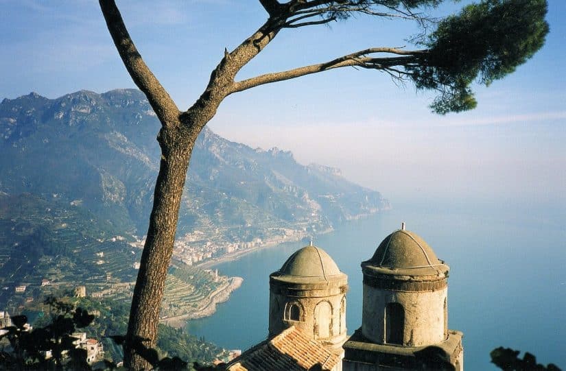 mapa regiao campania italia