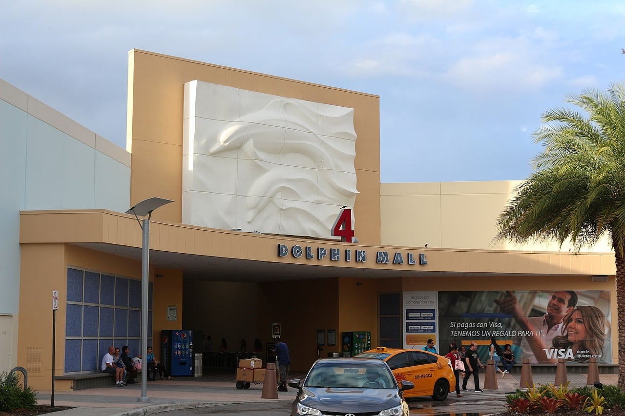 Dolphin Mall em Miami Shopping de compras