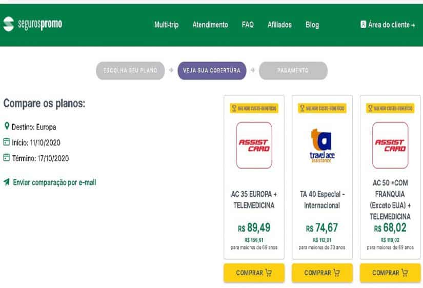 seguros promo seguro viagem europa