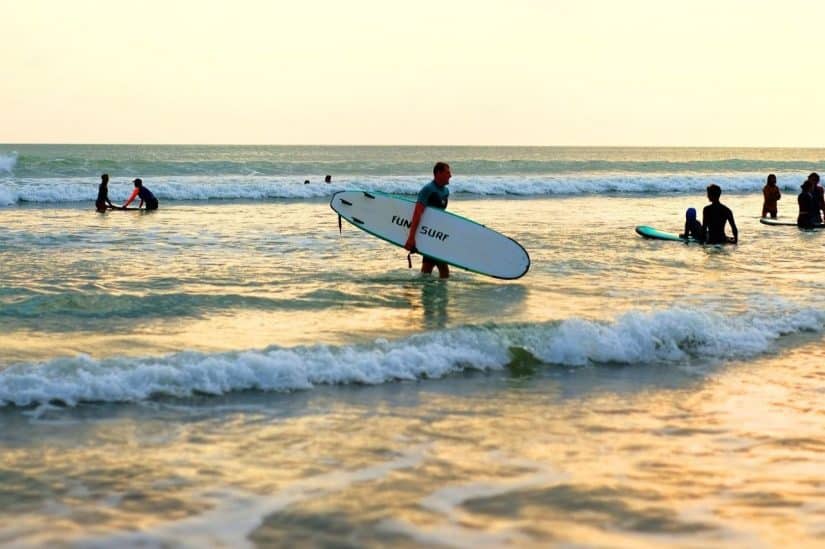 esportes praticados em Bali