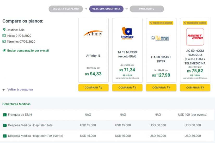Melhor seguro viagem para Indonésia seguros promo asia