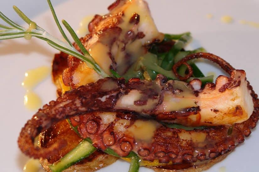 Onde comer polvo na Ásia? carne de polvo