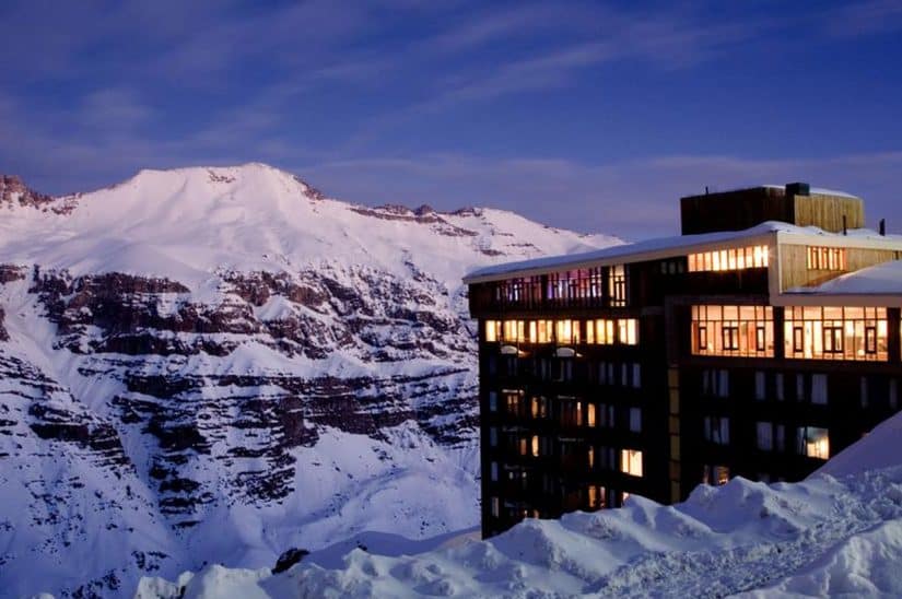 Onde se hospedar no Valle Nevado hotel tres puntas