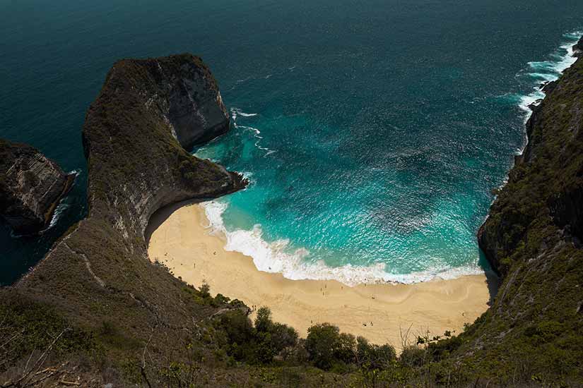 passeios na Indonésia Nusa penida