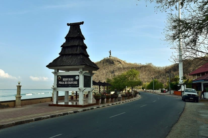Pontos turísticos do Timor-Leste cristo rei dili timor leste