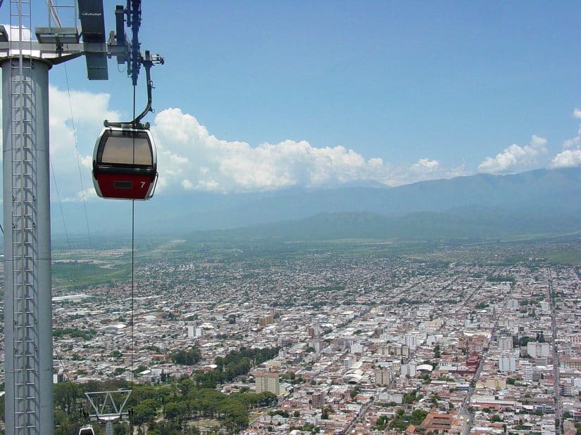 Pontos turísticos de Salta cerro são bernardo