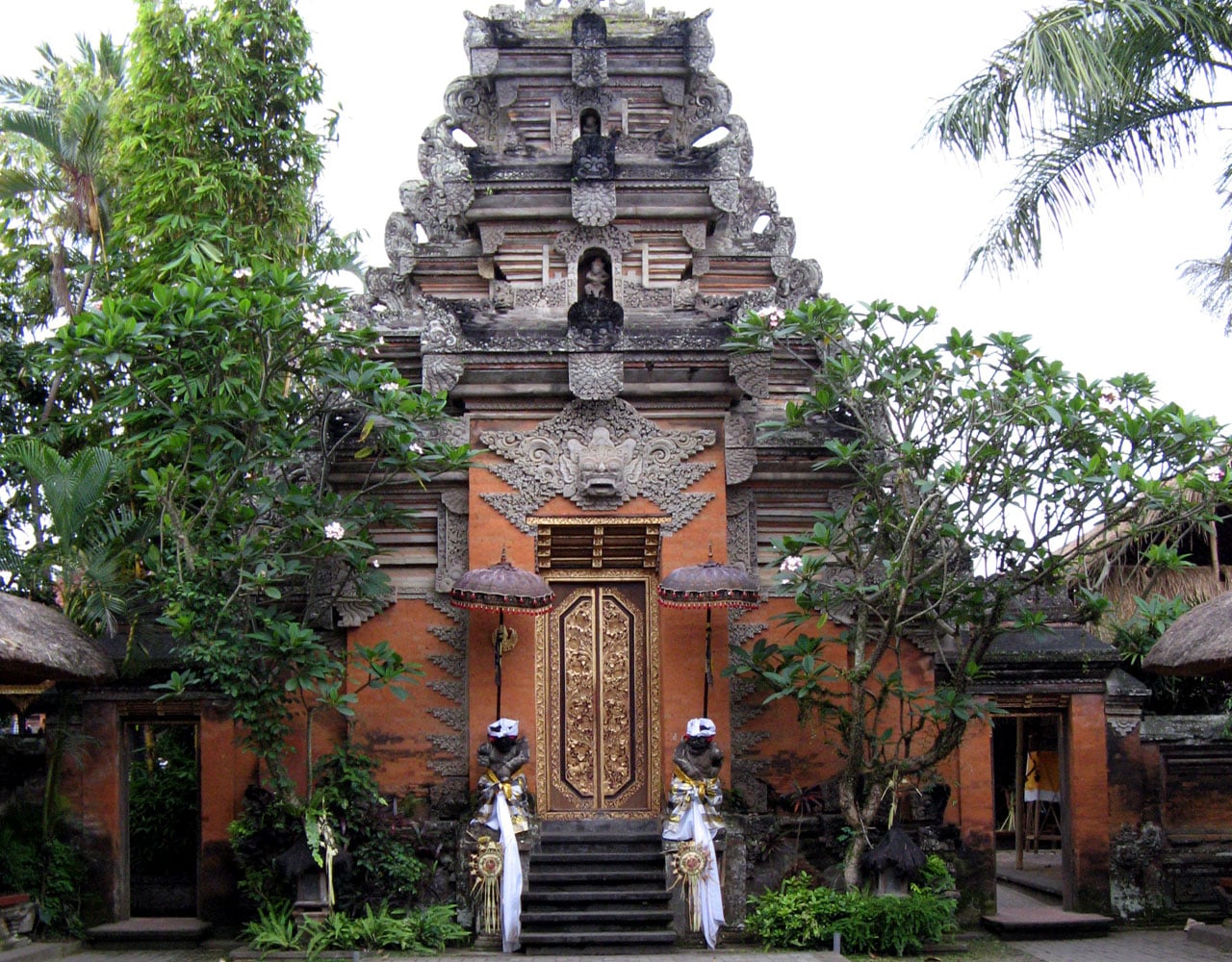 O que fazer no Palácio de Ubud pontos turisticos de ubud palacio