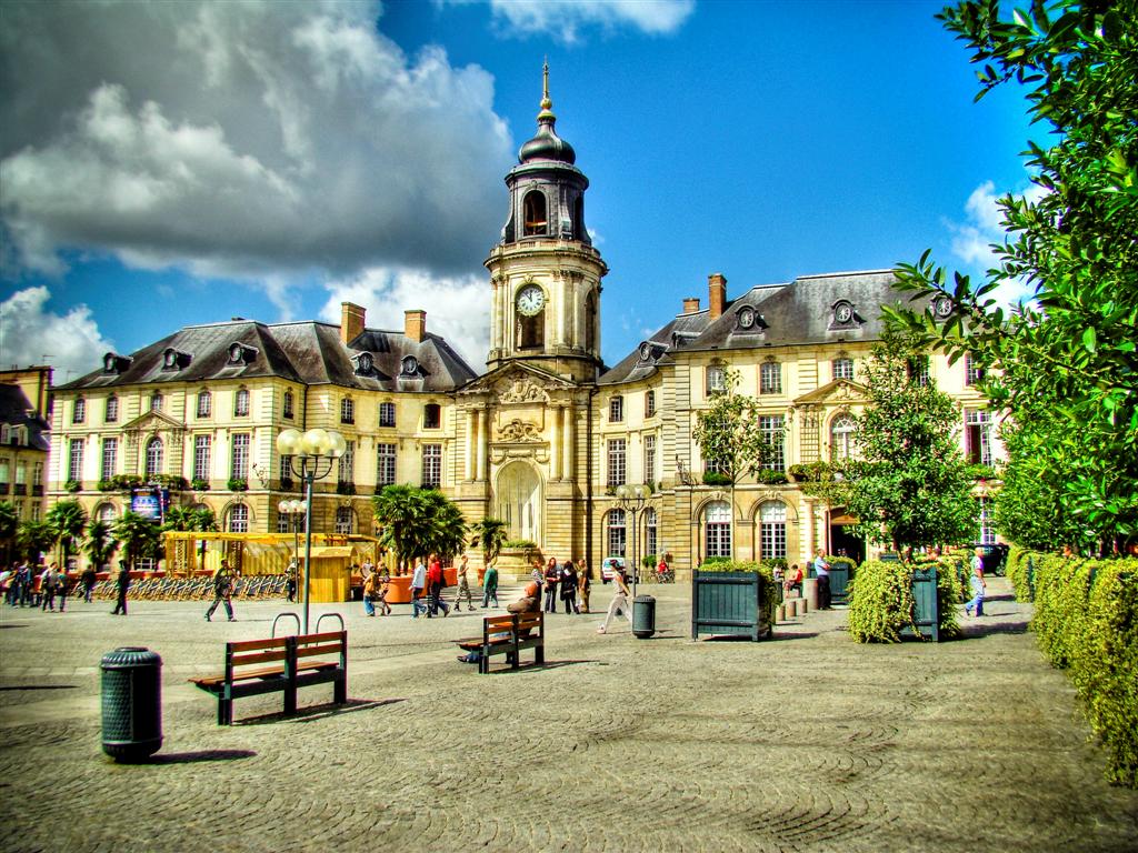 morar em rennes rennes frança mapa