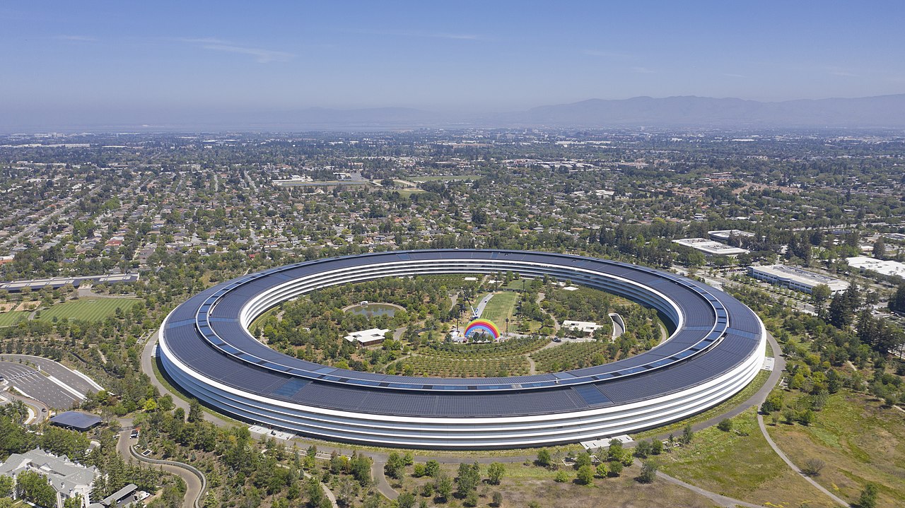 Onde fica a sede da Apple no Vale do Silicio cidades do Vale do Silicio cupertino