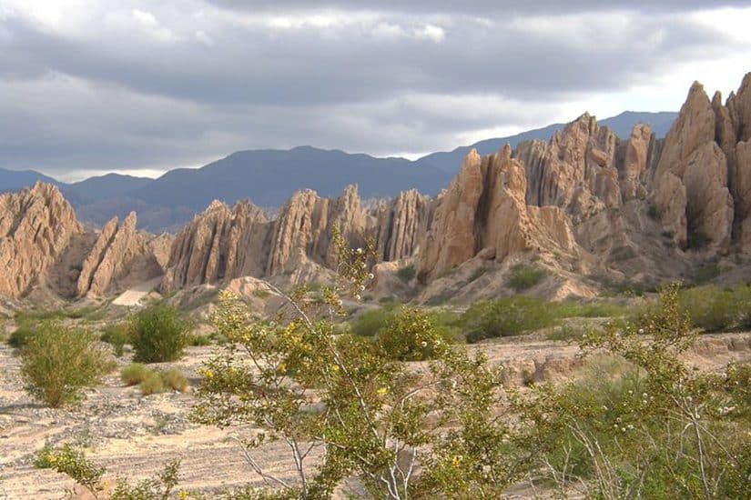 Quebrada das Flechas historia