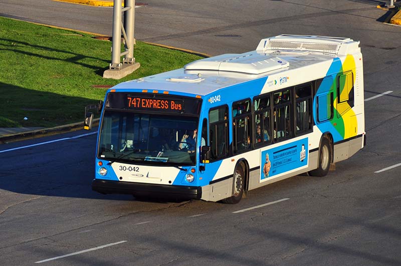 Transporte do aeroporto de Montreal ao centro