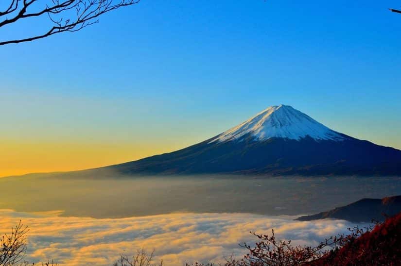 monte fuji japao