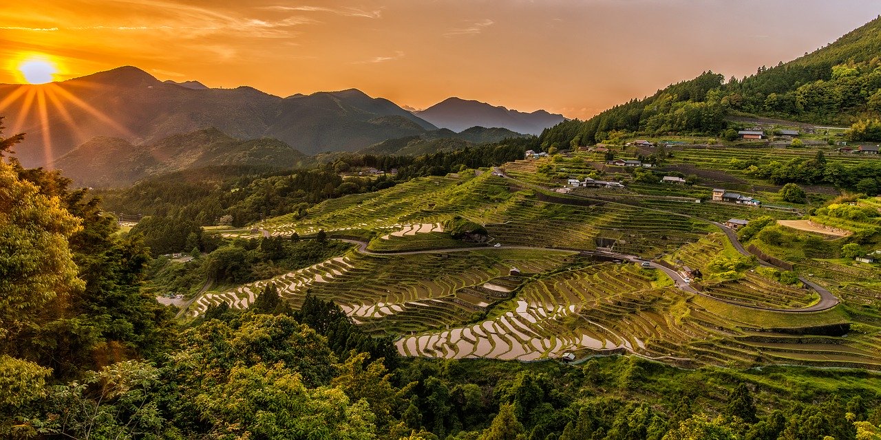 paisagens do japão