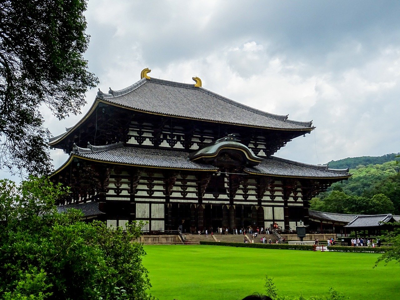 templo japonês tattoo templo todai-ji japao