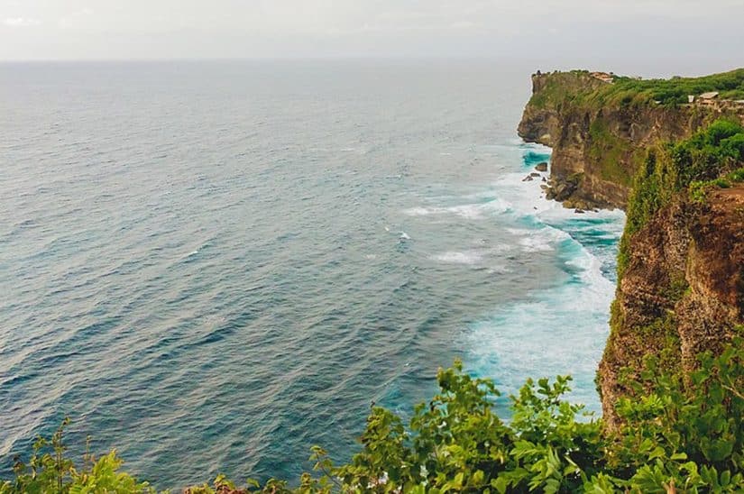 uluwatu penhasco