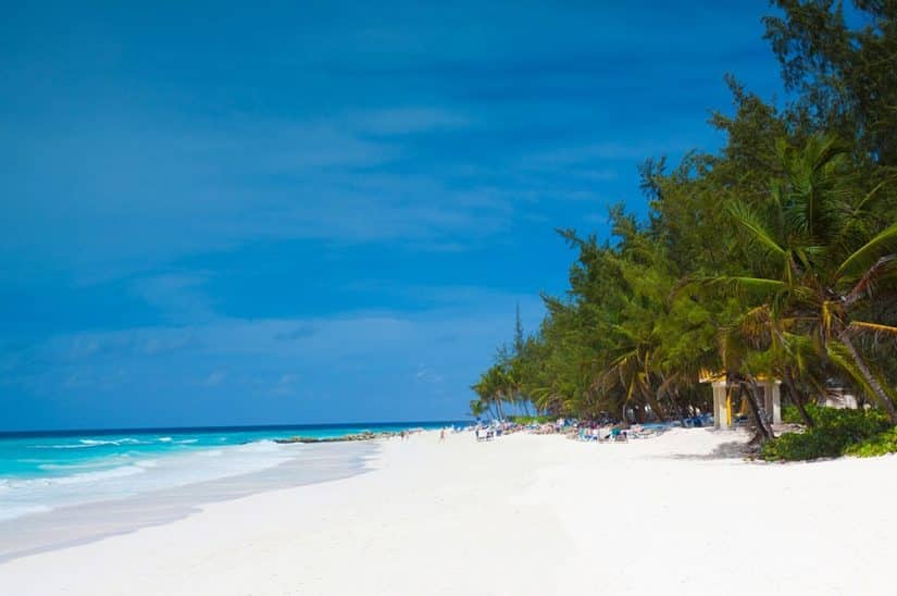 praias em barbados