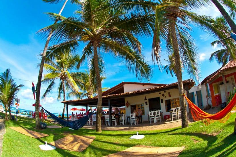 onde comer na orla de Maracaípe