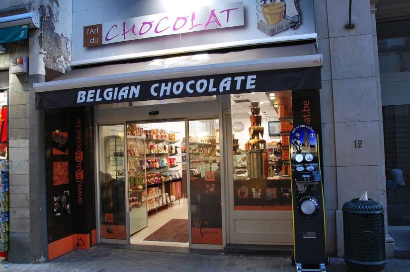 O que comer na Bélgica chocolate belga marcas