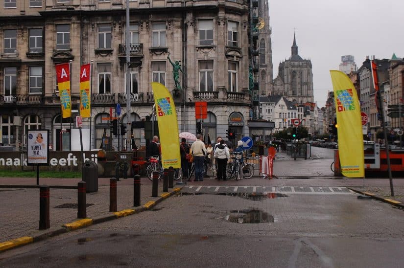 Passeio de bicicleta antuérpia