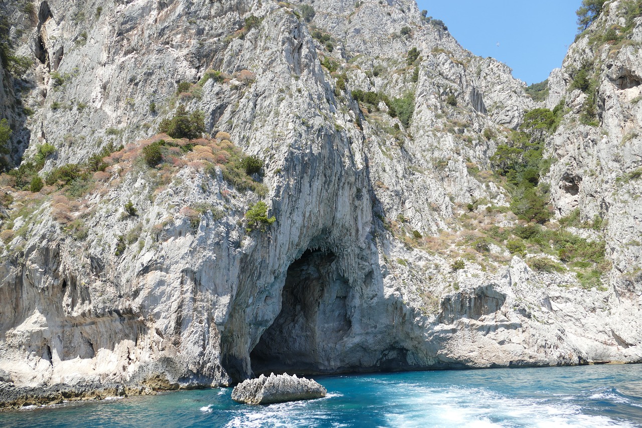 Ilha perto de Napoles salerno italia historia
