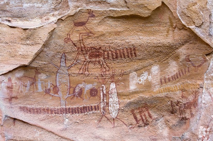 serra da capivara pinturas rupestres