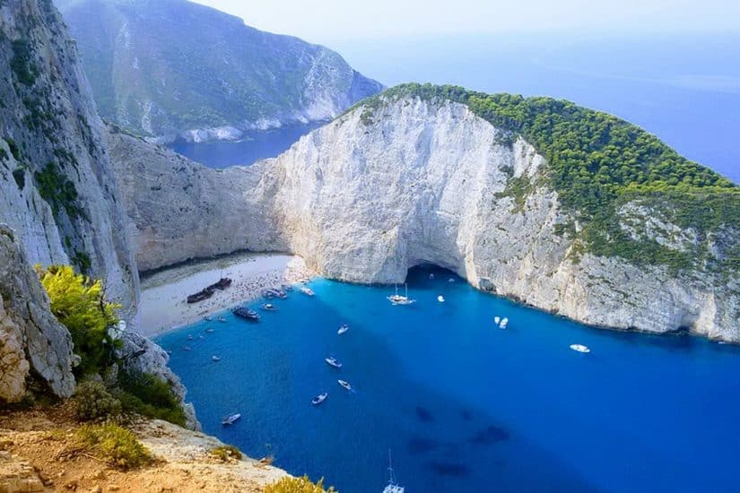 Navagio Beach, em Zakynthos