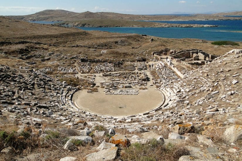 como chegar a Ilha de Delos